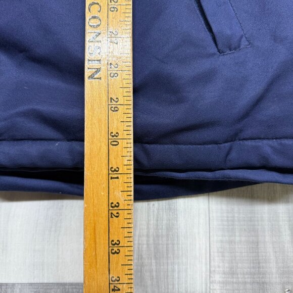 ✅Mens XLT 46/48 Vintage Starter 3-in-1 Winter Jacket Feather/Down Insulated Navy - Picture 8 of 14